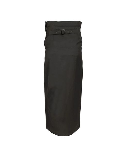 Lemaire Black Midi Skirts