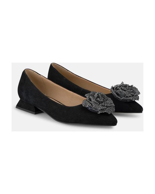 Alma En Pena. Black Ballerina Shoes
