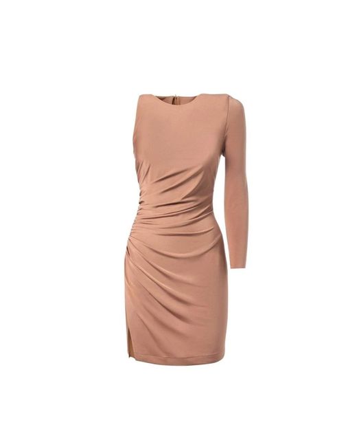 MVP WARDROBE La Gravette Mini Dress in het Brown