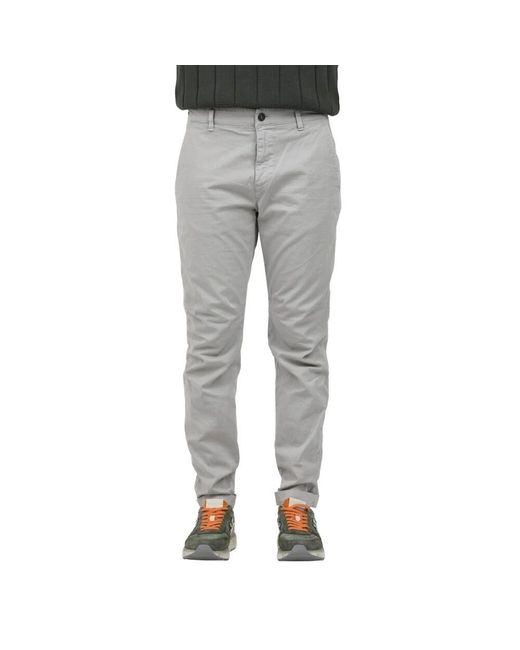 Mason's Baumwollhose Mit Französischen Taschen in Gray für Herren