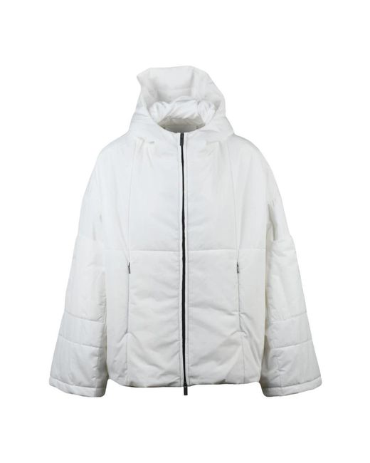 Hevò Gray Winter Jackets