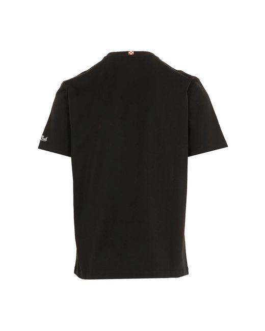 Mc2 Saint Barth Black T-Shirts for men