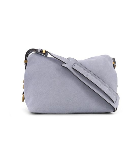 Pinko Gray Cross Body Bags