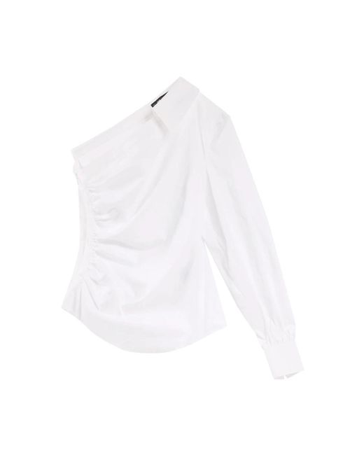 Karl Lagerfeld White Blouses