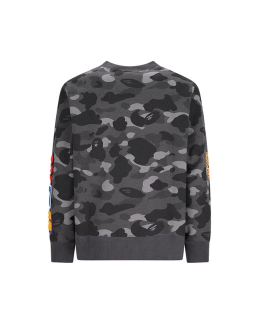 A Bathing Ape Black Sweatshirts for men