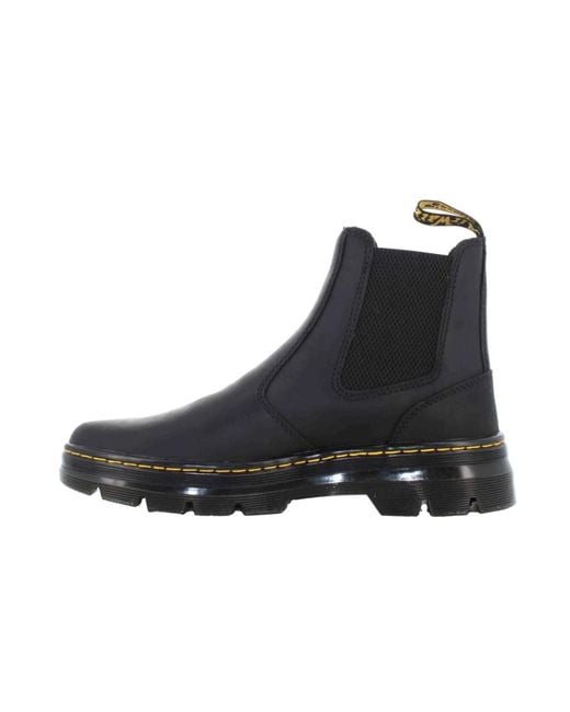 Dr. Martens Black Chelsea Boots for men