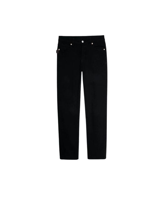 Zadig & Voltaire Black Straight Jeans