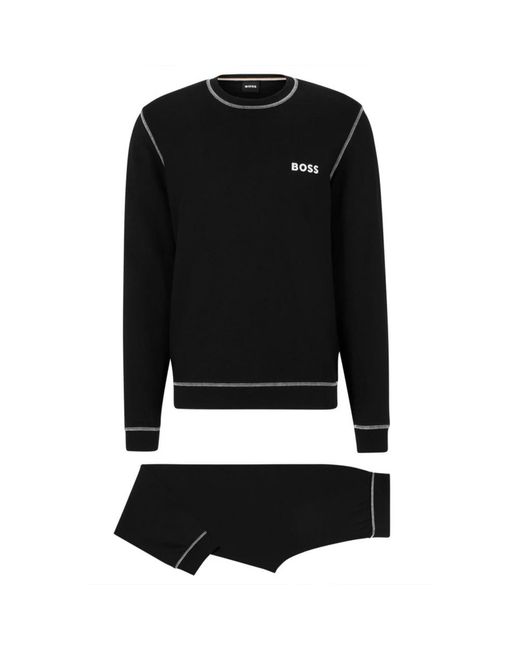 HUGO Spring Sweatpants in Black für Herren