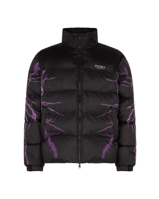 Winter Jackets PHOBIA ARCHIVE de hombre de color Black