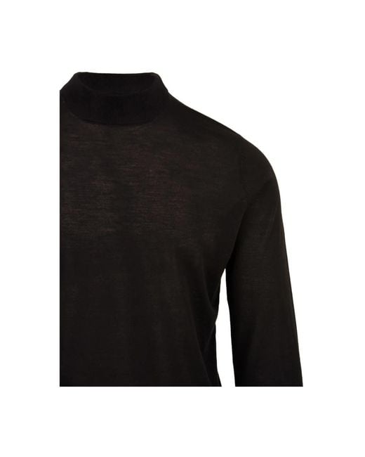 FILIPPO DE LAURENTIIS Black Turtlenecks for men