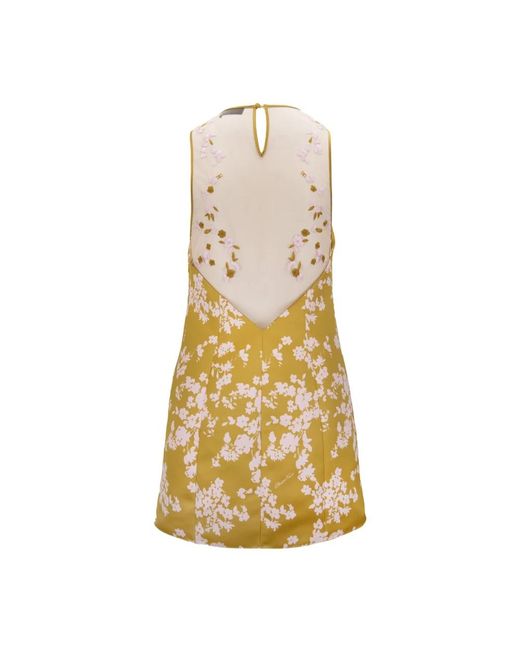 Elisabetta Franchi Metallic Short Dresses