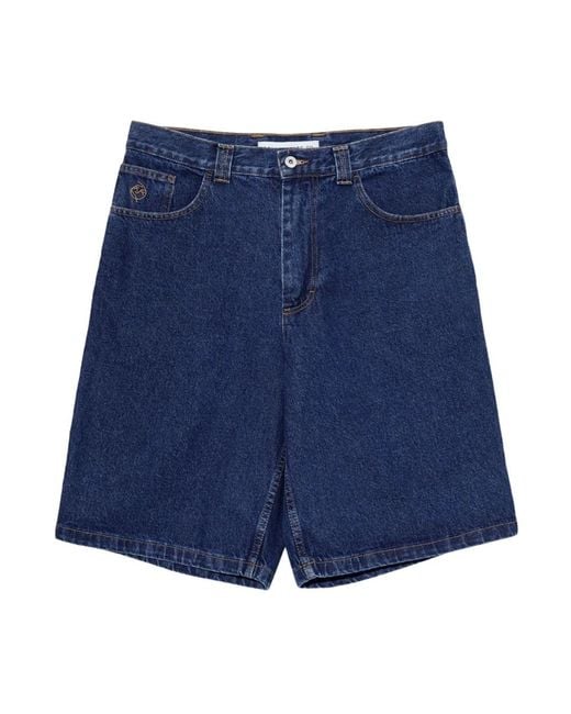 Shorts > denim shorts POLAR SKATE pour homme en coloris Blue