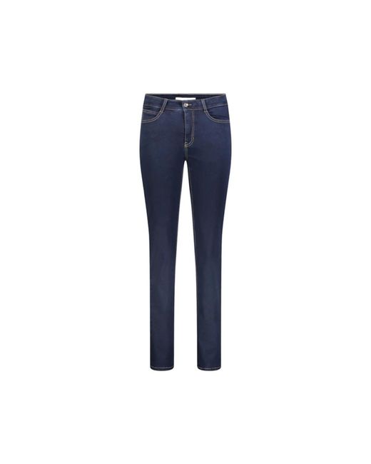 M·a·c Regular Fit Jeans in het Blue