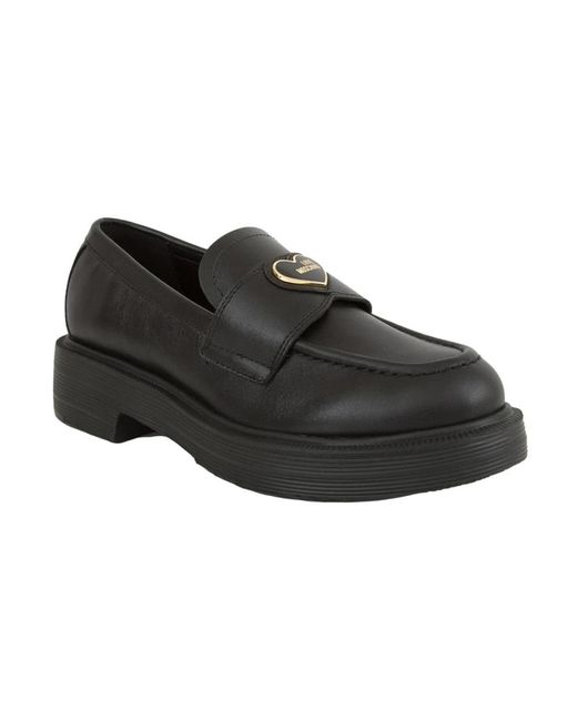 Love Moschino Black Loafers