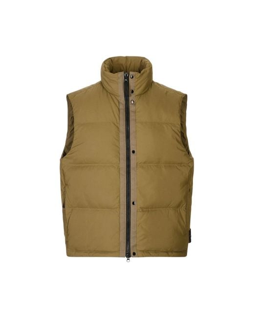 Stone Island Green Waistcoats for men
