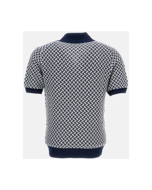 Drumohr Blue Polo Shirts for men