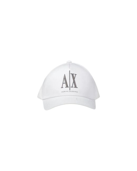 ARMANI EXCHANGE Baseball Cap in White für Herren
