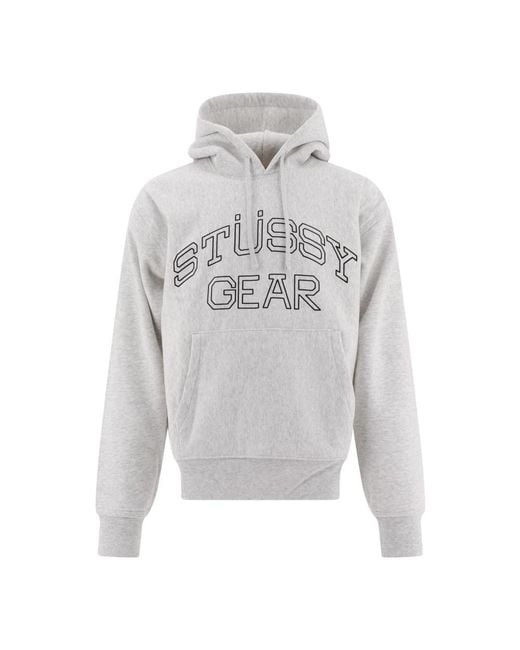 Stussy Hoodies in het Gray voor heren