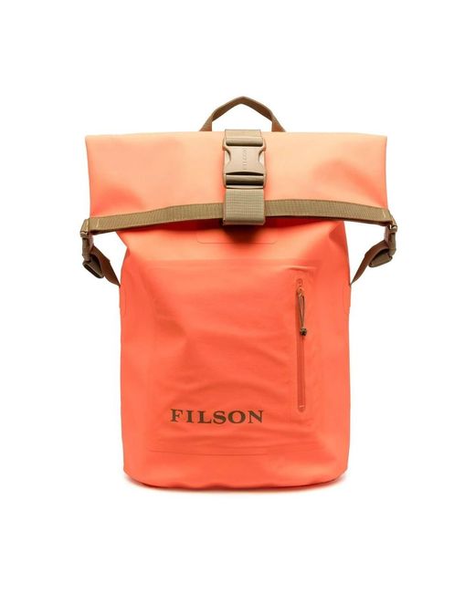 Filson Orange Backpacks for men