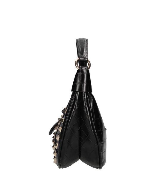 La Carrie Black Shoulder Bags