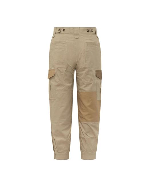 Isabel Marant Natural Tapered Trousers