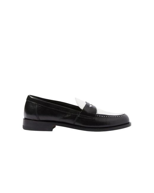 Scarosso Black Loafers