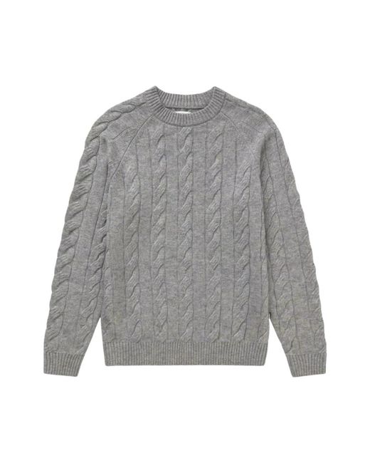 Round-Neck Knitwear Ecoalf pour homme en coloris Gray