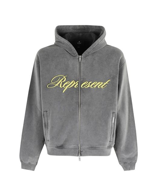 Zip-Throughs di Represent in Gray da Uomo