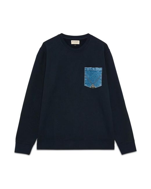 Roy Rogers Blue Sweatshirts for men