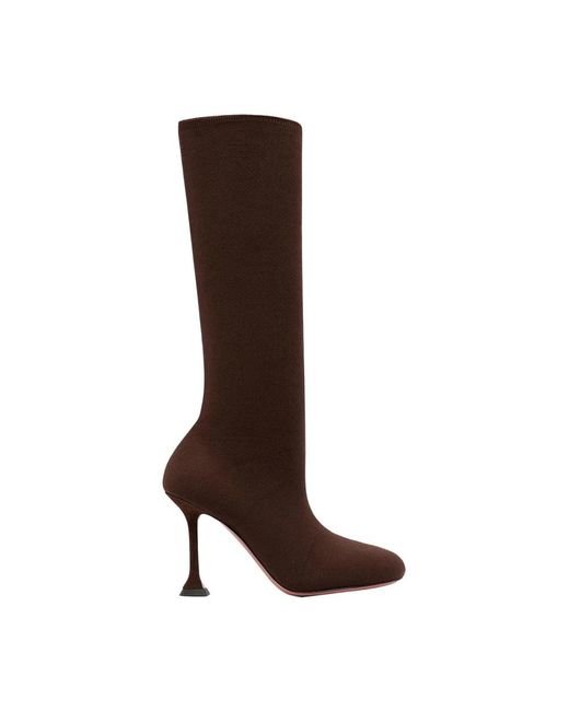 AMINA MUADDI Brown Heeled Boots