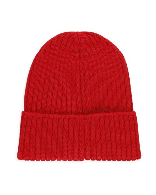 Moncler Beanies in het Red voor heren