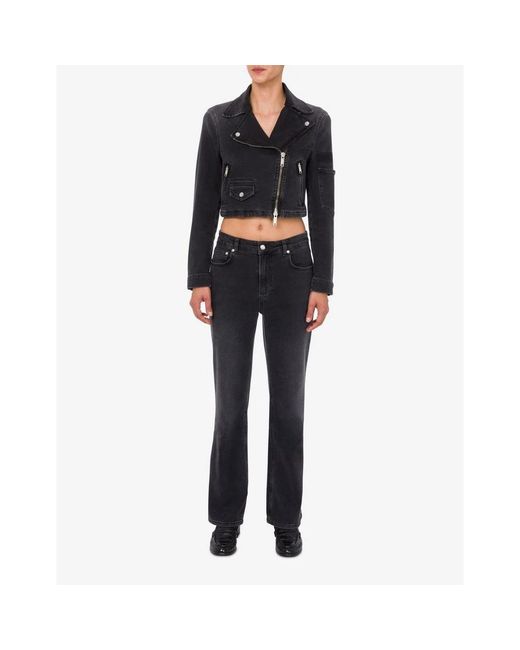 Moschino Black Denim Jackets