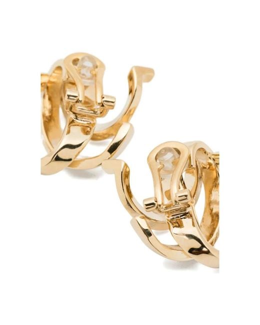 Ferragamo Metallic Earrings