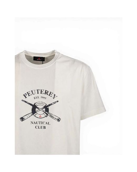 Peuterey White T-Shirts for men
