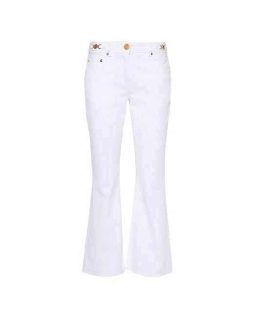 Versace White Boot-Cut Jeans