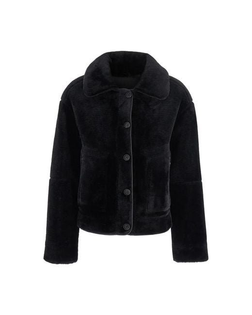 Urbancode Faux Fur & Shearling Jackets in het Black