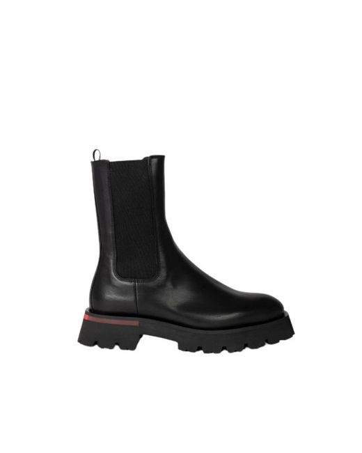 PS by Paul Smith Black Fallon chelsea stiefel