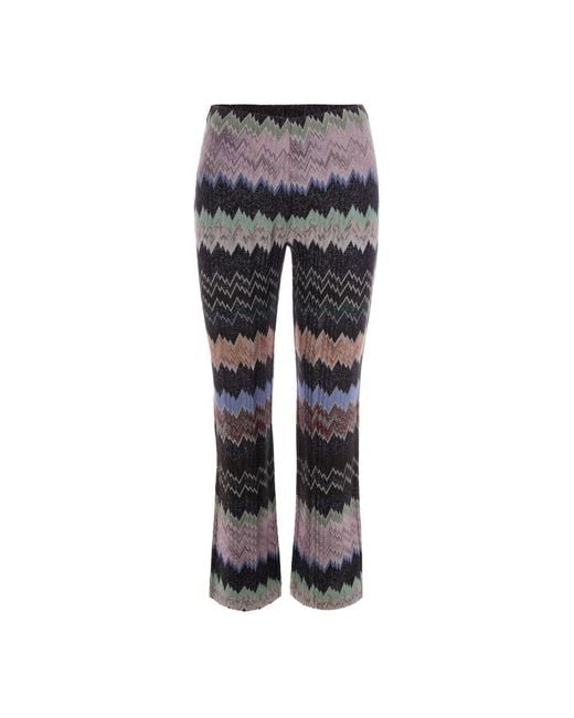 Missoni Gray Wide Trousers