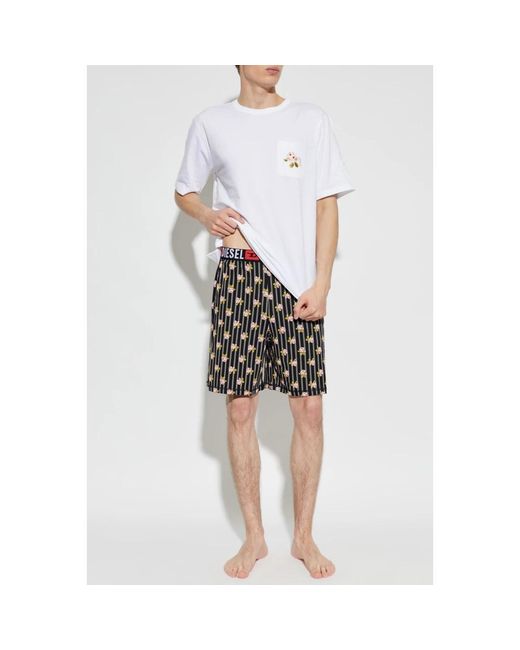 Pyjamas DIESEL de hombre de color White
