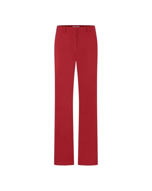 Trousers Jane Lushka de color Red