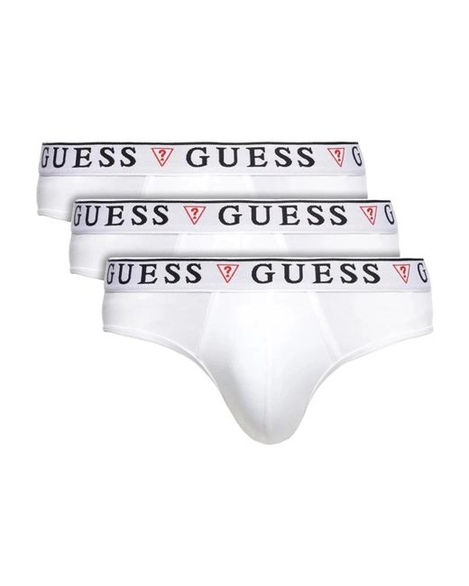 Underwear > bottoms Guess pour homme en coloris White