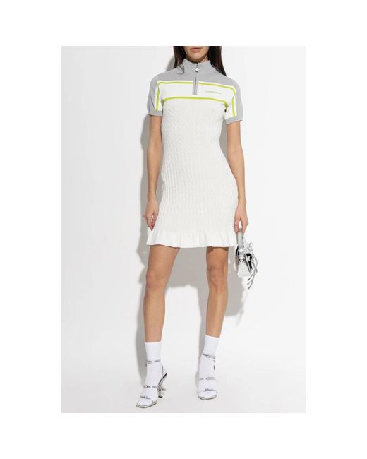 Casablanca White Knitted Dresses