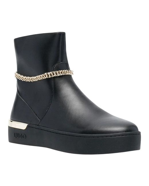 Liu Jo Black Ankle Boots