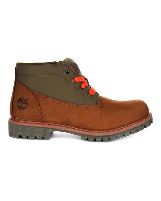 Timberland Brown Lace-Up Boots for men