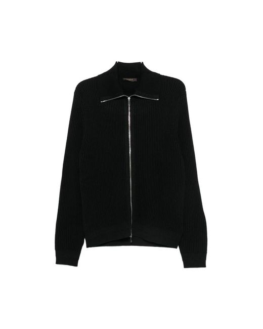 Cardigans Zanone de hombre de color Black