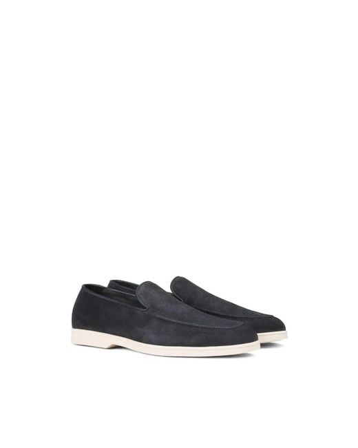 Doucal's Blue Loafers for men