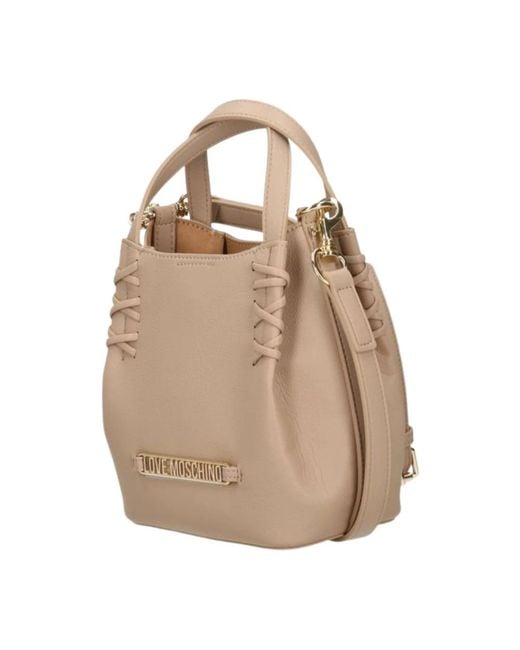 Love Moschino Natural Handbags