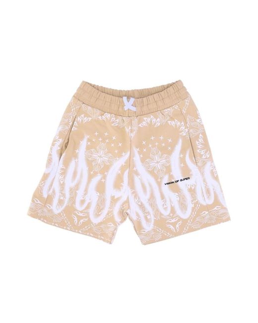 Vision Of Super White Casual Shorts for men