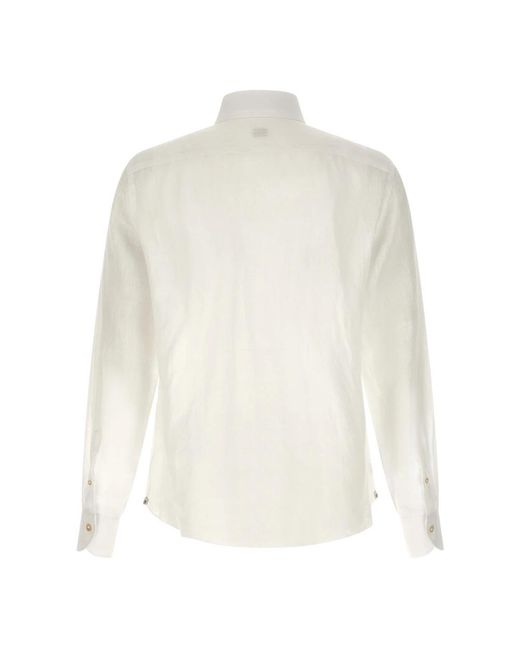 Borriello White Casual Shirts for men