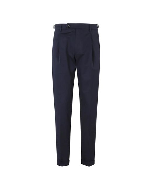 Berwich Blue Suit Trousers for men